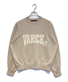 FRAMeWORK（フレームワーク）の古着「ジャガードロゴSWEATニット」｜ベージュ