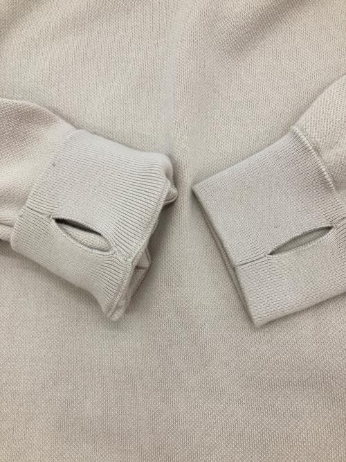 FRAMeWORK（フレームワーク）FRAMeWORK (フレームワーク) ジャガードロゴSWEATニット ベージュ サイズ:FREEの古着・服飾アイテム