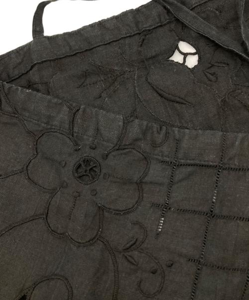 Heriter（エリテ）Heriter (エリテ) テーブルクロスキャミソールワンピース ブラック サイズ:38の古着・服飾アイテム