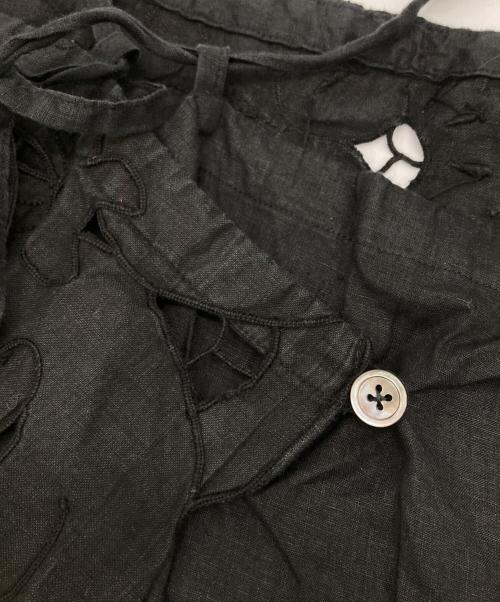 Heriter（エリテ）Heriter (エリテ) テーブルクロスキャミソールワンピース ブラック サイズ:38の古着・服飾アイテム