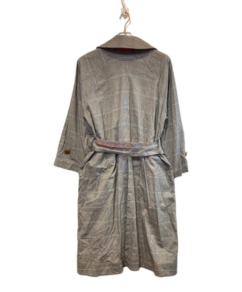 Vivienne Westwood RED LABEL（ヴィヴィアンウエストウッドレッドレーベル）Vivienne Westwood RED LABEL (ヴィヴィアンウエストウッドレッドレーベル) トレンチコート グレー サイズ:1の古着・服飾アイテム