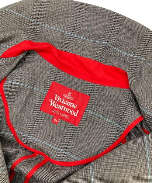 Vivienne Westwood RED LABEL（ヴィヴィアンウエストウッドレッドレーベル）Vivienne Westwood RED LABEL (ヴィヴィアンウエストウッドレッドレーベル) トレンチコート グレー サイズ:1の古着・服飾アイテム