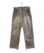 SOUTHPOLEサウスポール）の古着「バギーデニムパンツ」｜グレー