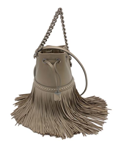 J&M DAVIDSON（ジェイ＆エム デヴィッドソン）J&M DAVIDSON (ジェイ＆エム デヴィッドソン) フリンジカーニバルM ライトグレーの古着・服飾アイテム