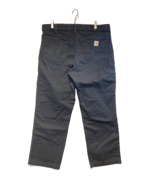 CarHartt（カーハート）CarHartt (カーハート) リラックスストレートパンツ ブラック サイズ:38の古着・服飾アイテム