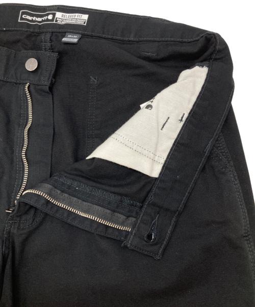 CarHartt（カーハート）CarHartt (カーハート) リラックスストレートパンツ ブラック サイズ:38の古着・服飾アイテム
