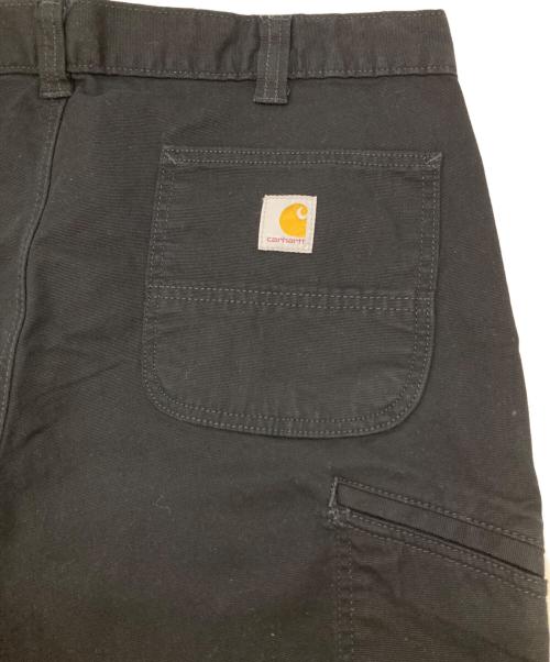 CarHartt（カーハート）CarHartt (カーハート) リラックスストレートパンツ ブラック サイズ:38の古着・服飾アイテム
