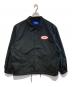 AWAKE（アウェイク）の古着「キングロゴ ツイルコーチジャケット」｜ブラック