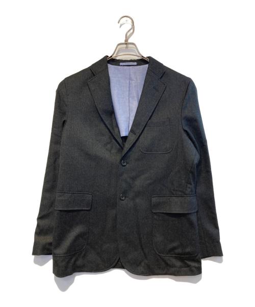 BEAMS PLUS（ビームスプラス）BEAMS PLUS (ビームスプラス) 3B Jacket Flannel グレー サイズ:Mの古着・服飾アイテム