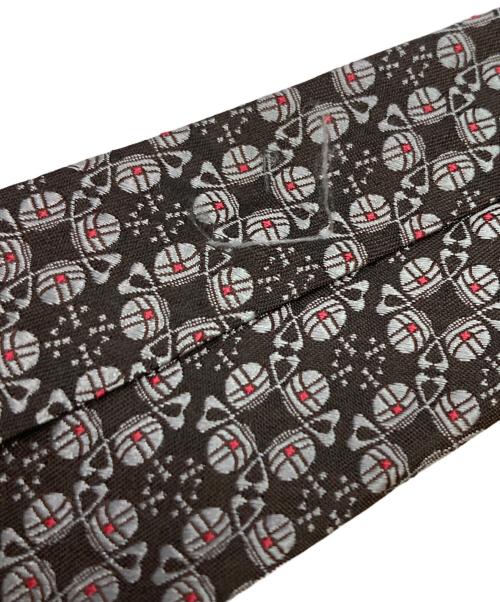 Vivienne Westwood（ヴィヴィアンウエストウッド）Vivienne Westwood (ヴィヴィアンウエストウッド) オーブ総柄ネクタイ ブラウン サイズ:不明の古着・服飾アイテム