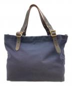 SLOWスロウ）の古着「キャンバストートバッグ」｜ネイビー