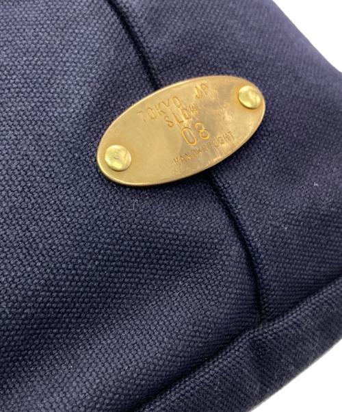 SLOW（スロウ）SLOW (スロウ) キャンバストートバッグ ネイビーの古着・服飾アイテム
