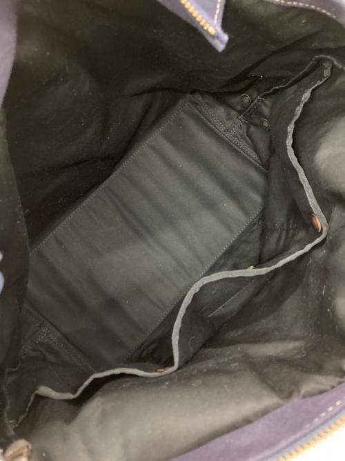 SLOW（スロウ）SLOW (スロウ) キャンバストートバッグ ネイビーの古着・服飾アイテム