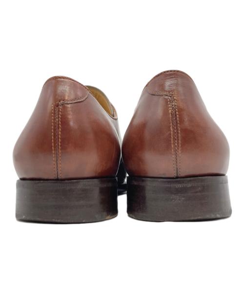 Roberto ugolini（ロベルト・ウゴリーニ）Roberto ugolini (ロベルト・ウゴリーニ) VASS (ヴァーシュ) モンクストラップシューズ ブラウン サイズ:41の古着・服飾アイテム