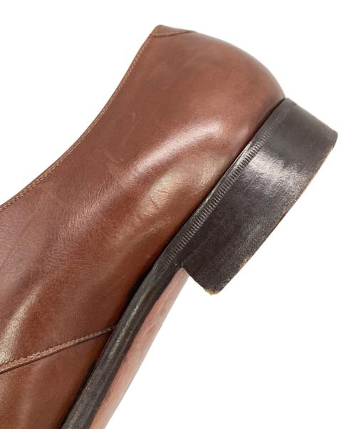 Roberto ugolini（ロベルト・ウゴリーニ）Roberto ugolini (ロベルト・ウゴリーニ) VASS (ヴァーシュ) モンクストラップシューズ ブラウン サイズ:41の古着・服飾アイテム