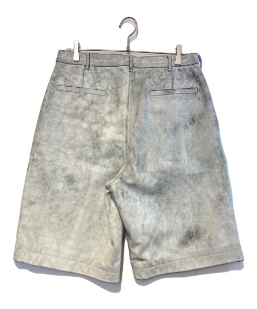 JOURNAL STANDARD TRISECT（ジャーナルスタンダード トライセクト）JOURNAL STANDARD TRISECT (ジャーナルスタンダード トライセクト) GOAT CRACK SHORTS ホワイト サイズ:Lの古着・服飾アイテム