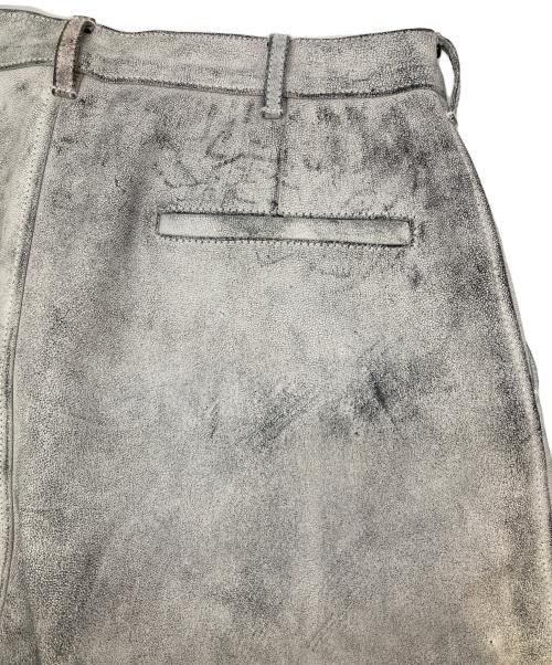 JOURNAL STANDARD TRISECT（ジャーナルスタンダード トライセクト）JOURNAL STANDARD TRISECT (ジャーナルスタンダード トライセクト) GOAT CRACK SHORTS ホワイト サイズ:Lの古着・服飾アイテム