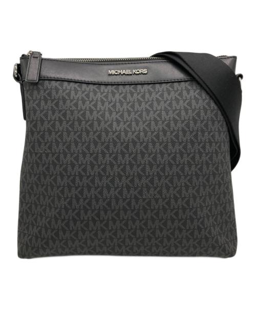 MICHAEL KORS（マイケル・コース）MICHAEL KORS (マイケルコース) クーパーシグネチャー クロスボディー ブラックの古着・服飾アイテム