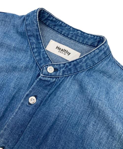 Healthy DENIM（ヘルシーデニム）Healthy DENIM (ヘルシーデニム) デニムシャツワンピース ブルー サイズ:XSの古着・服飾アイテム