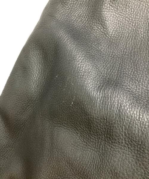 NAUTICA（ノーティカ）NAUTICA (ノーティカ) レザーカーコート ブラック サイズ:44の古着・服飾アイテム