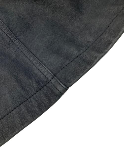 NAUTICA（ノーティカ）NAUTICA (ノーティカ) レザーカーコート ネイビー サイズ:44の古着・服飾アイテム