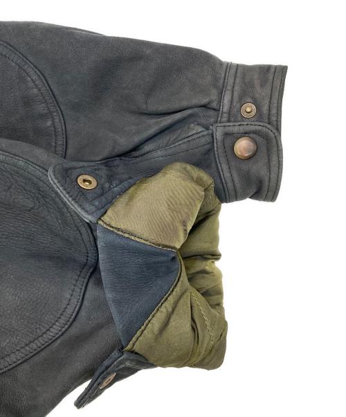 NAUTICA（ノーティカ）NAUTICA (ノーティカ) レザーカーコート ネイビー サイズ:44の古着・服飾アイテム