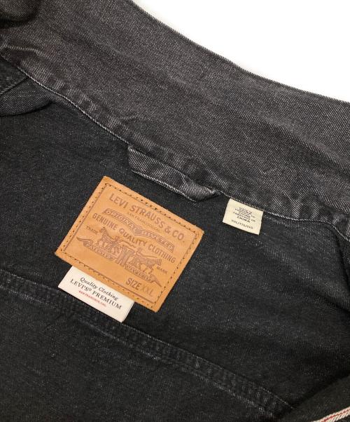 LEVI'S PReMIUM（リーバイス プレミアム）LEVI'S PReMIUM (リーバイスプレミアム) EDIFICE (エディフィス) TYPE1トラッカージャケット ブラック サイズ:XXLの古着・服飾アイテム