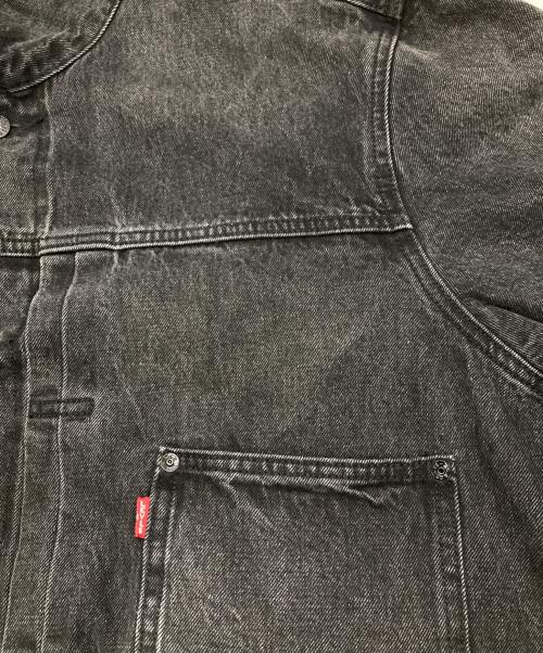 LEVI'S PReMIUM（リーバイス プレミアム）LEVI'S PReMIUM (リーバイスプレミアム) EDIFICE (エディフィス) TYPE1トラッカージャケット ブラック サイズ:XXLの古着・服飾アイテム