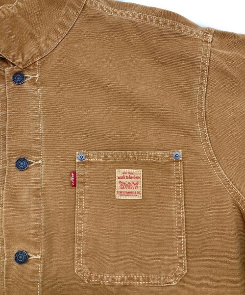 LEVI'S（リーバイス）LEVI'S (リーバイス) Sunrise Trucker Jacket ブラウン サイズ:XLの古着・服飾アイテム