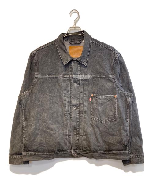 LEVI'S PReMIUM（リーバイス プレミアム）LEVI'S PReMIUM (リーバイスプレミアム) TYPE 1 TRUCKER JACKET ブラック サイズ:XLの古着・服飾アイテム