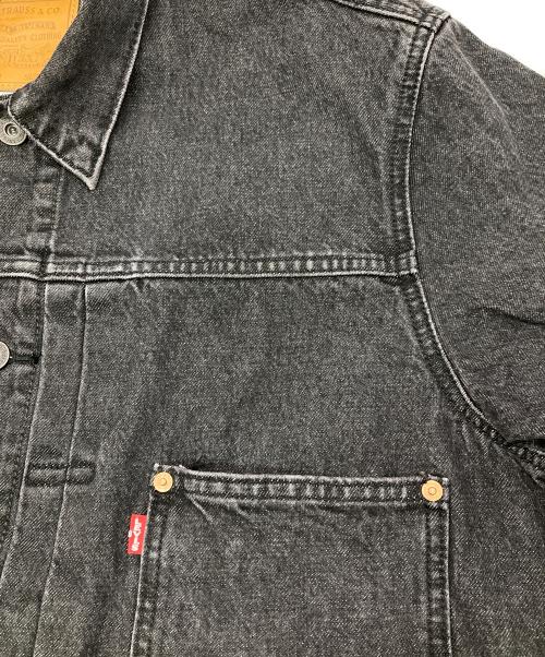 LEVI'S PReMIUM（リーバイス プレミアム）LEVI'S PReMIUM (リーバイスプレミアム) TYPE 1 TRUCKER JACKET ブラック サイズ:XLの古着・服飾アイテム
