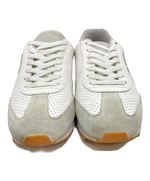 via SANGACIO（ヴィア・サンガチオ）via SANGACIO (ヴィア・サンガチオ) Brandalised (ブランダライズド) ローカットスニーカー ホワイト サイズ:US9の古着・服飾アイテム