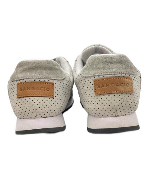 via SANGACIO（ヴィア・サンガチオ）via SANGACIO (ヴィア・サンガチオ) Brandalised (ブランダライズド) ローカットスニーカー グレー サイズ:US9の古着・服飾アイテム