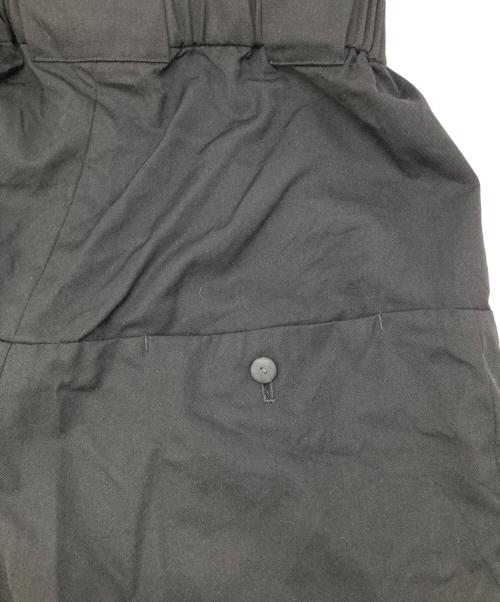 Dulcamara（ドゥルカマラ）Dulcamara (ドゥルカマラ) タックパンツ ブラックの古着・服飾アイテム