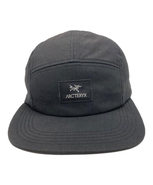 ARC'TERYX（アークテリクス）ARC'TERYX (アークテリクス) 5 PANEL LABEL HAT ブラック サイズ:FREEの古着・服飾アイテム