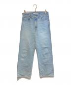 FRAMeWORKフレームワーク）の古着「デニムストレートパンツ」｜インディゴ