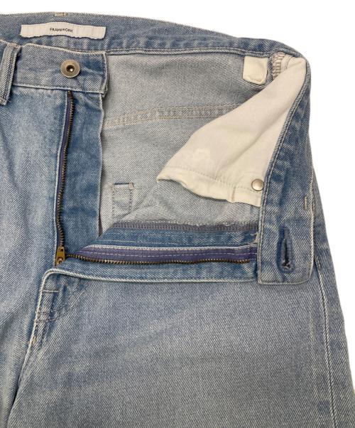 FRAMeWORK（フレームワーク）FRAMeWORK (フレームワーク) デニムストレートパンツ インディゴ サイズ:36の古着・服飾アイテム