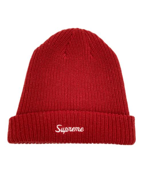 SUPREME（シュプリーム）SUPREME (シュプリーム) Loose Gauge Beanie レッドの古着・服飾アイテム