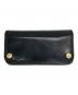 AVIREX（アヴィレックス）の古着「SHELL CORDOVAN LONG WALLET」｜ブラック