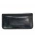 AVIREX (アヴィレックス) SHELL CORDOVAN LONG WALLET ブラック：30000円