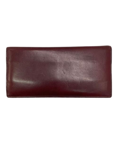 土屋鞄（ツチヤカバン）土屋鞄 (ツチヤカバン) ヌメ長財布 バーガンディーの古着・服飾アイテム