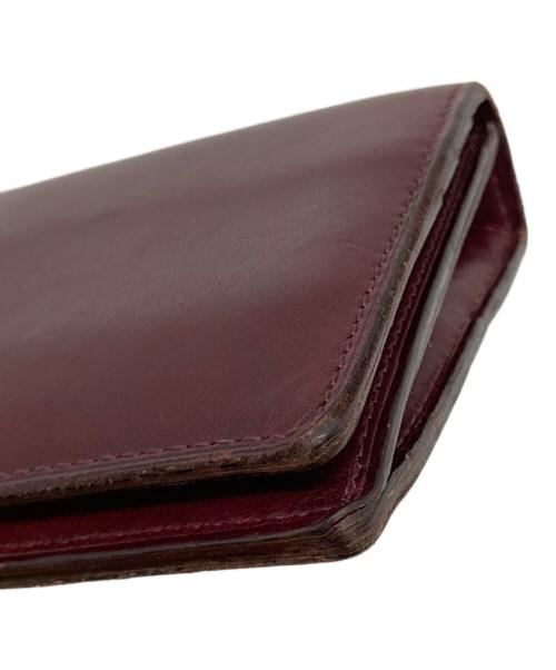 土屋鞄（ツチヤカバン）土屋鞄 (ツチヤカバン) ヌメ長財布 バーガンディーの古着・服飾アイテム