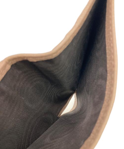 GUCCI（グッチ）GUCCI (グッチ) GGマーモントコンパクトウォレット ピンクベージュの古着・服飾アイテム