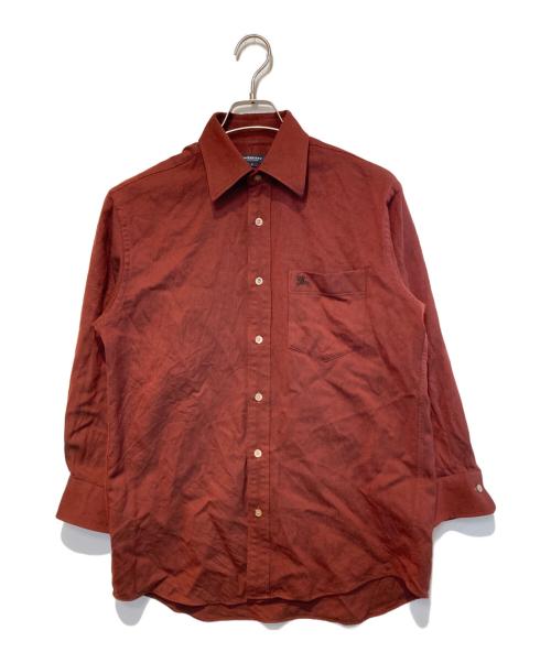 BURBERRY LONDON（バーバリーロンドン）BURBERRY LONDON (バーバリーロンドン) ウールシャツ レッド サイズ:Sの古着・服飾アイテム