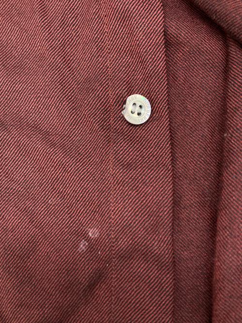 BURBERRY LONDON（バーバリーロンドン）BURBERRY LONDON (バーバリーロンドン) ウールシャツ レッド サイズ:Sの古着・服飾アイテム
