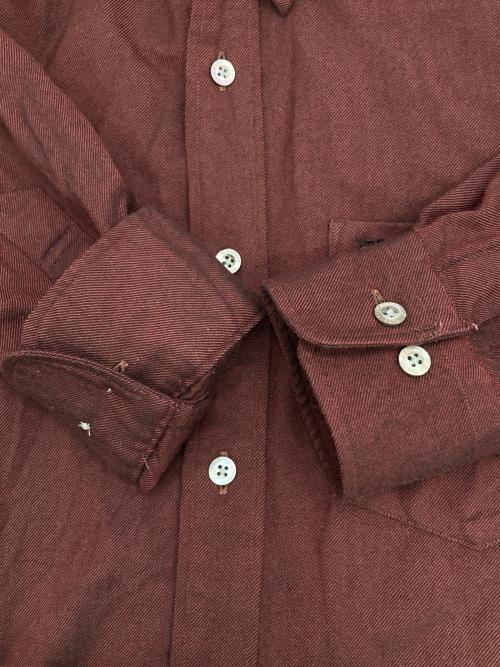 BURBERRY LONDON（バーバリーロンドン）BURBERRY LONDON (バーバリーロンドン) ウールシャツ レッド サイズ:Sの古着・服飾アイテム