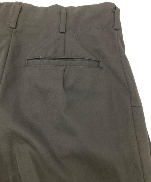 COMME des GARCONS HOMME PLUS（コムデギャルソンオムプリュス）COMME des GARCONS HOMME PLUS (コムデギャルソンオムプリュス) ウールギャバタックパンツ ブラック サイズ:Sの古着・服飾アイテム