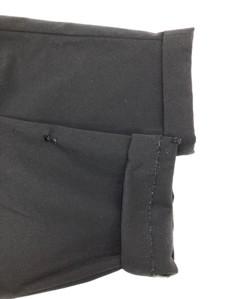 COMME des GARCONS HOMME PLUS（コムデギャルソンオムプリュス）COMME des GARCONS HOMME PLUS (コムデギャルソンオムプリュス) ウールギャバタックパンツ ブラック サイズ:Sの古着・服飾アイテム