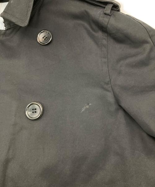 COMME des GARCONS HOMME（コムデギャルソン オム）COMME des GARCONS HOMME (コムデギャルソン オム) ショートトレンチコート ブラック サイズ:ＳＳの古着・服飾アイテム