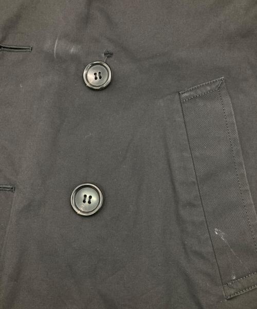 COMME des GARCONS HOMME（コムデギャルソン オム）COMME des GARCONS HOMME (コムデギャルソン オム) ショートトレンチコート ブラック サイズ:ＳＳの古着・服飾アイテム